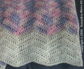 Baby Ripple Afghan - ~ Bev&apos;s Country Cottage ~